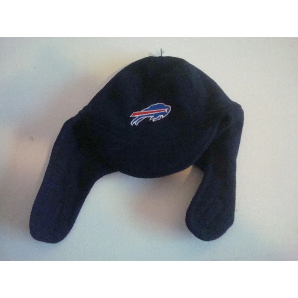 BUFFALO BILLS KIDS--  90S  BEANIE KNIT TOBOGGAN  ‎ HAT CAP 00S Y2K  VINTAGE G5